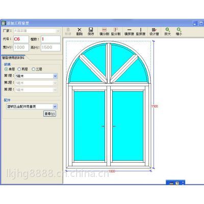 塑钢门窗设计算料软件 网络化助力精准设计与降本增效